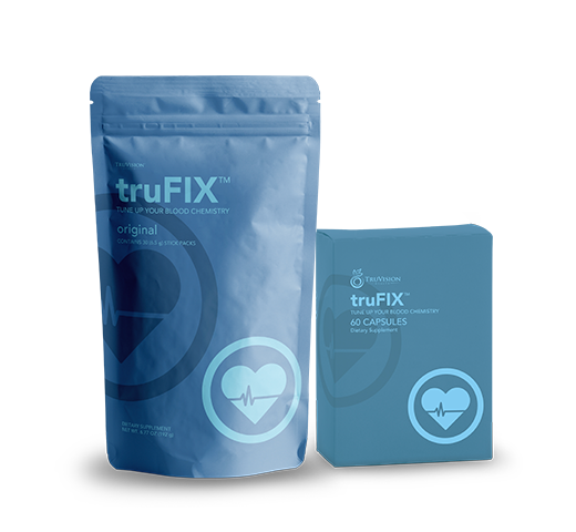 truFIX drink and capsules by TruVision Health