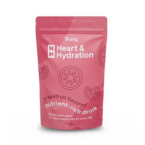 Truvy grapefruit heart and hydration