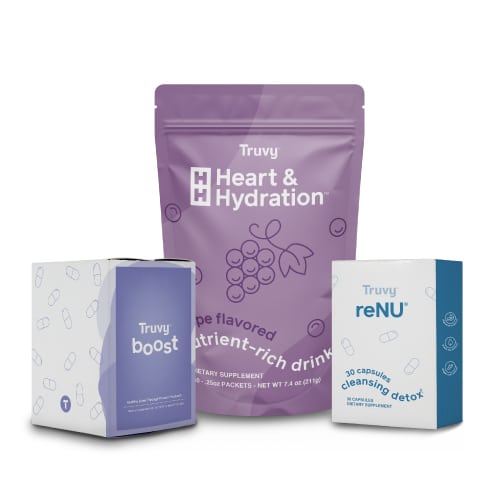 truvy heart and hydration Grape Combo